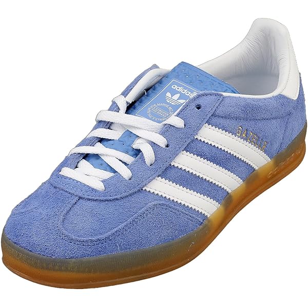 Amazon.com | adidas Gazelle Women's Indoor Shoes, Semi Blue